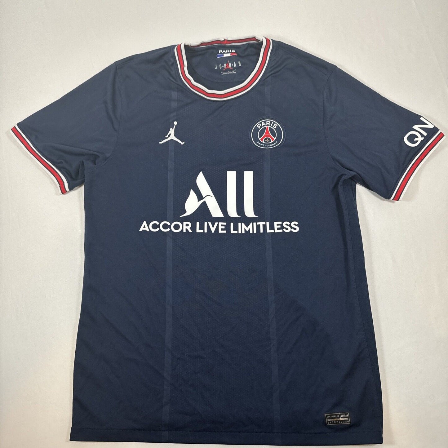 psg paris saint germain 2021 2022 home football shirt men s large2
