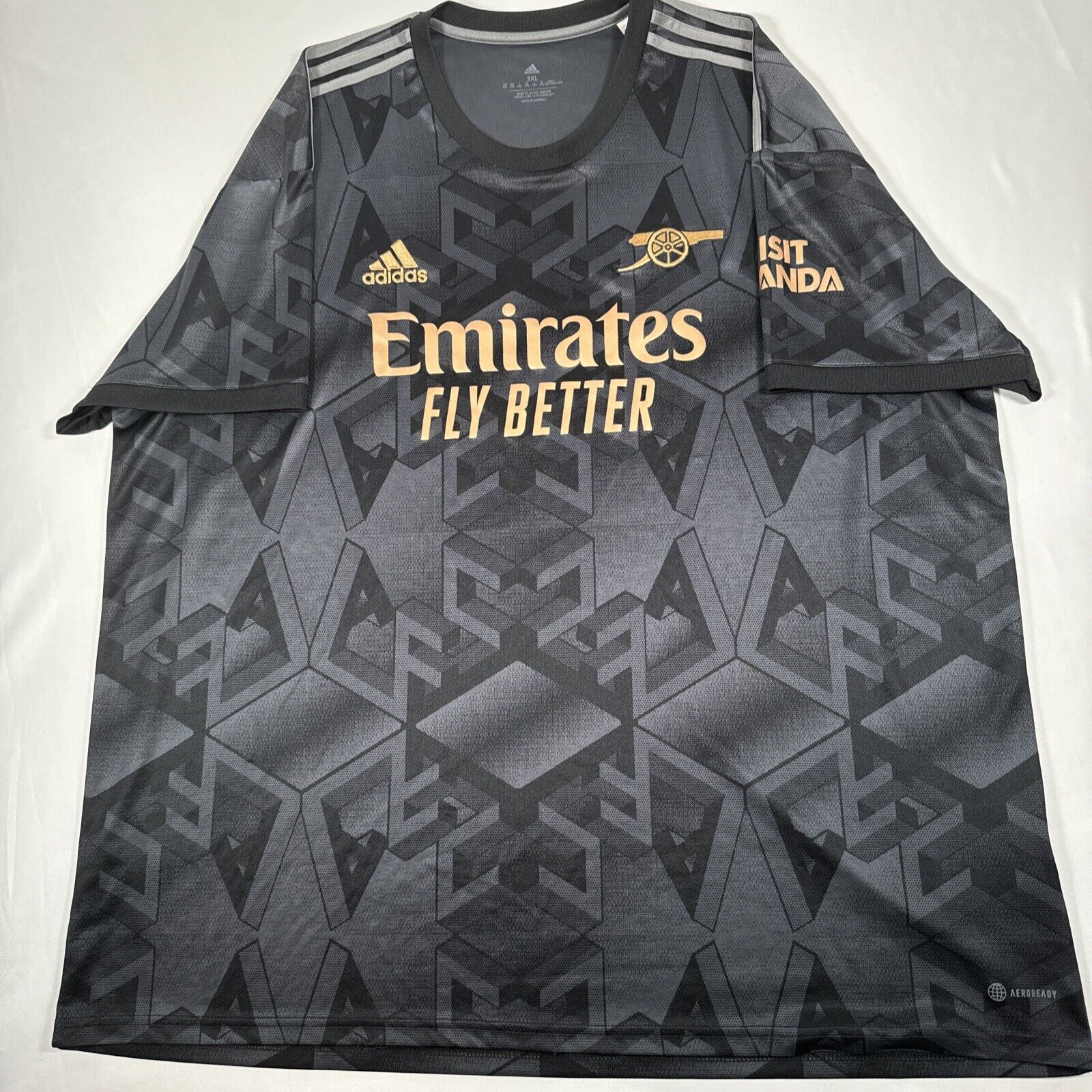 arsenal 2022 2023 away football shirt men s 3xl xxxl 12