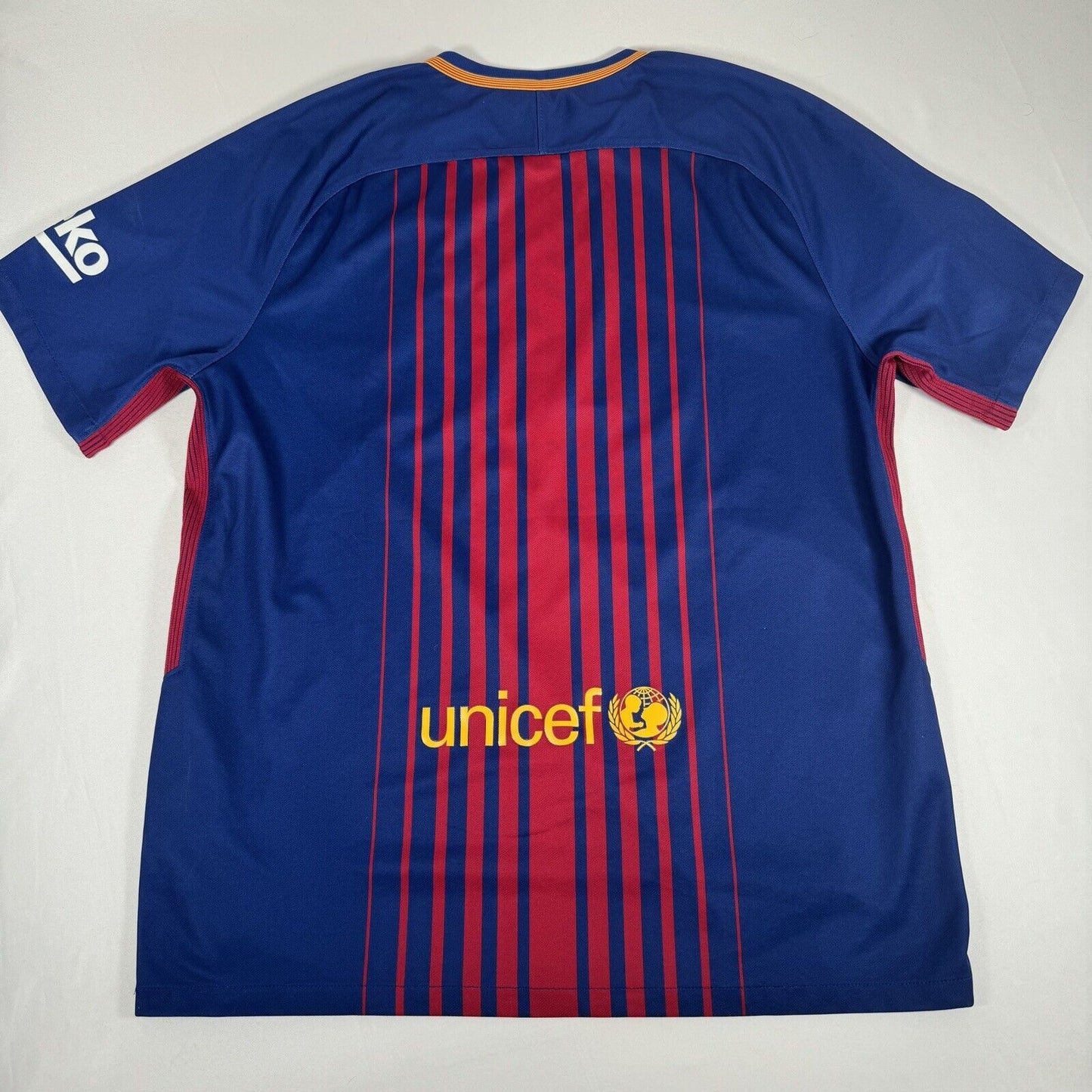 barcelona 2017 2018 home football shirt men s xl3