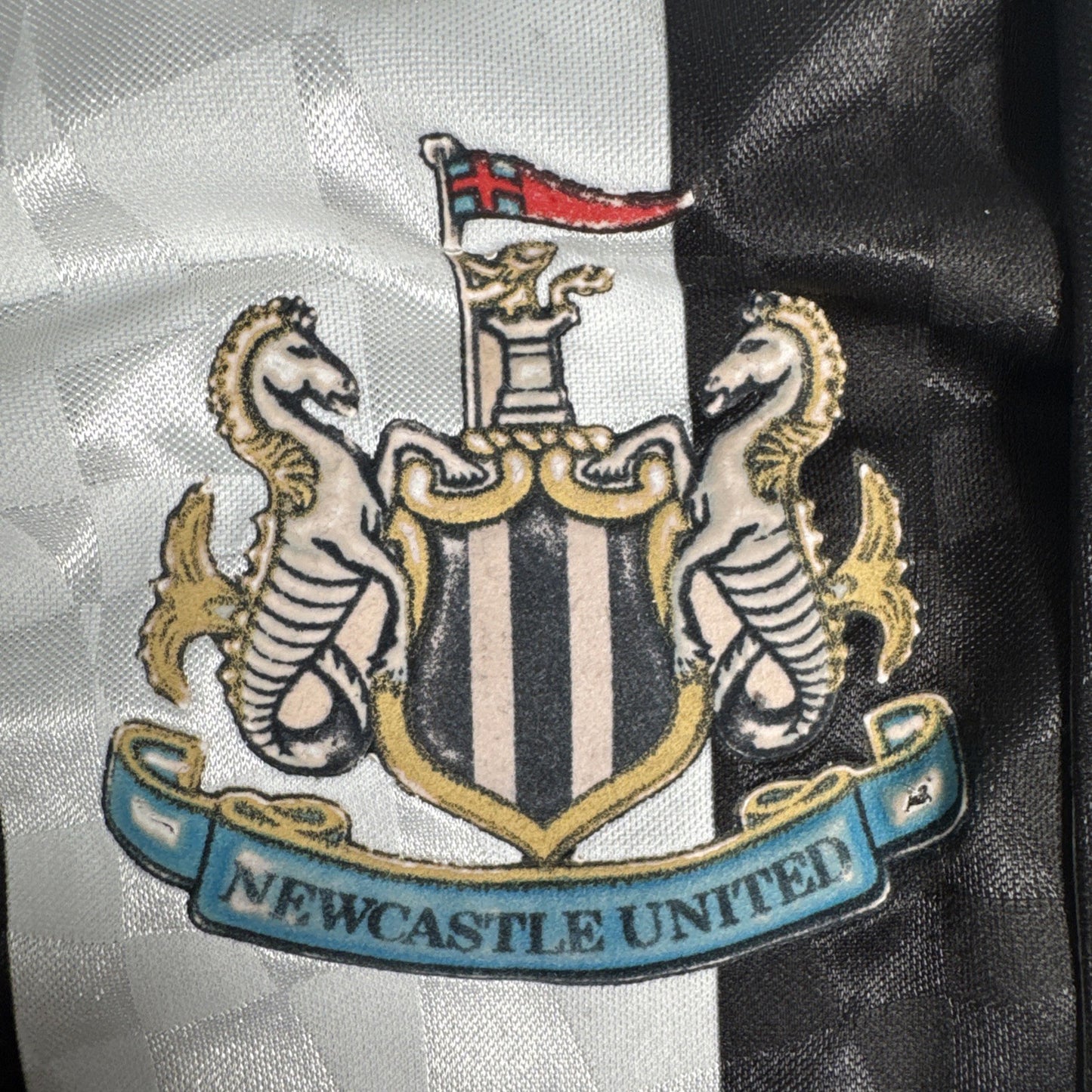 newcastle united 1990 1991 1992 1993 home football shirt men s xl4