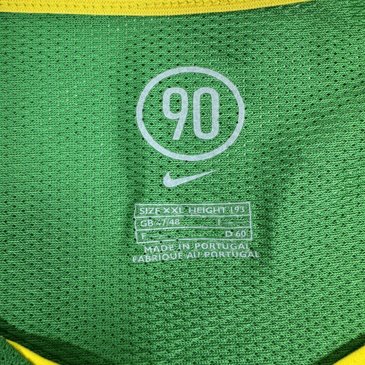 brazil 2004 2005 2006 home football shirt xxl 2xl5