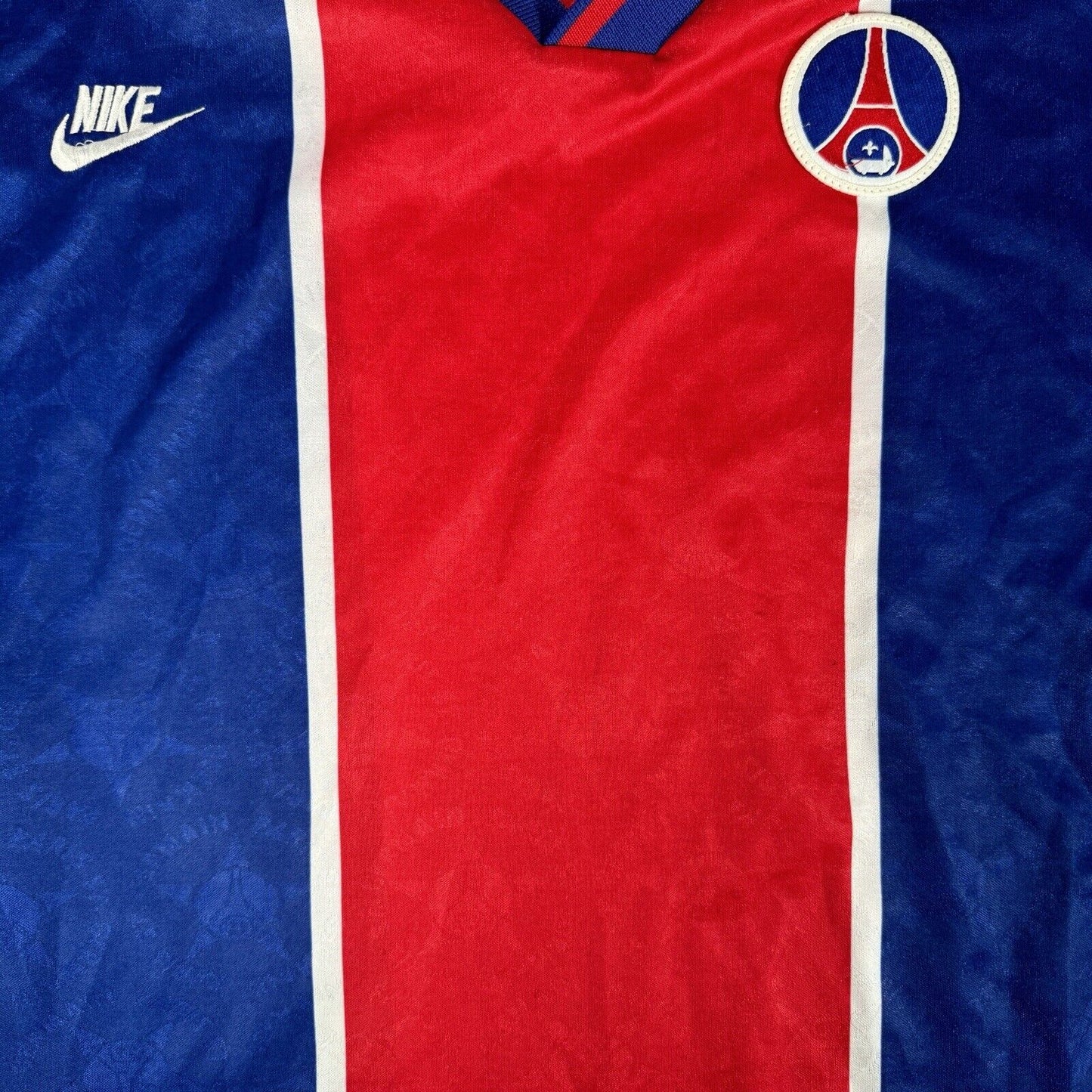 PSG Paris St Germain 1995/1996 Home Football Shirt Long Sleeve Player Spec XXL - Football Shirt Kingdom