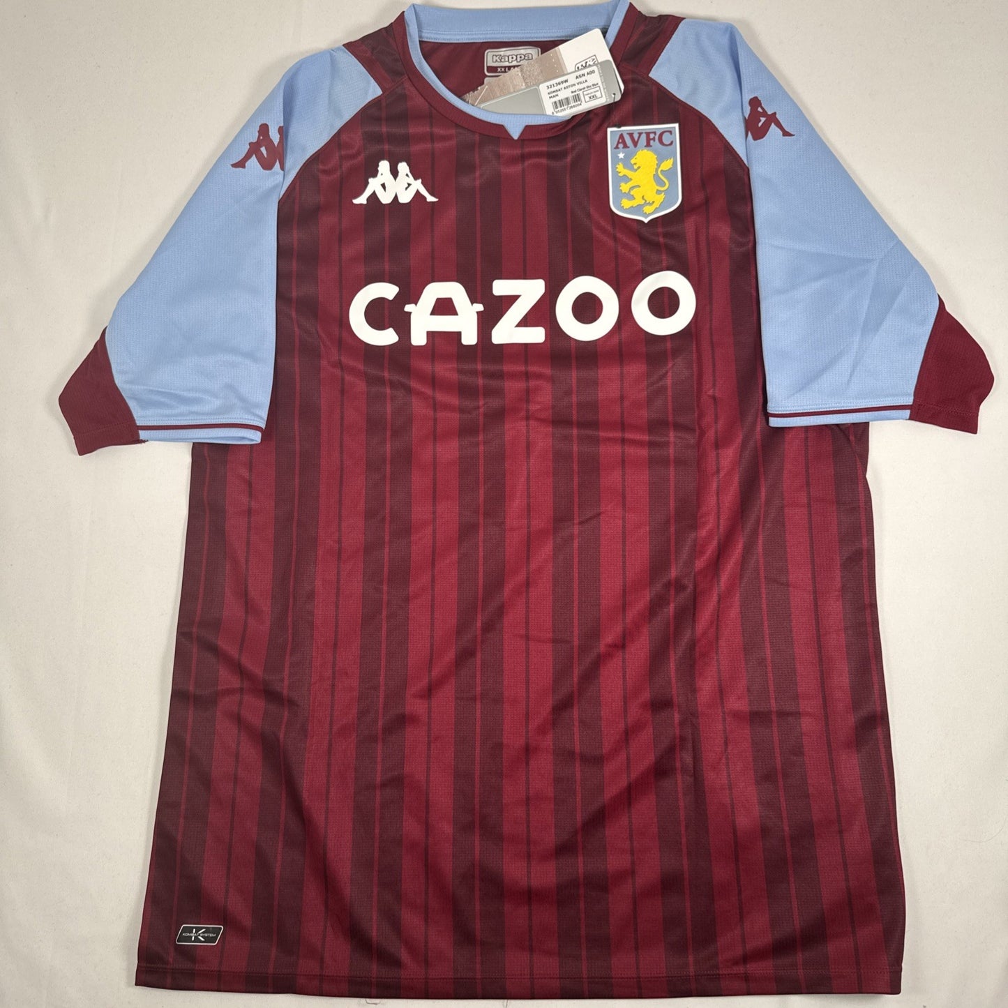 COUTINHO 23 Aston Villa 2021/2022 Home Football Shirt XXL 2XL BNWT - Football Shirt Kingdom
