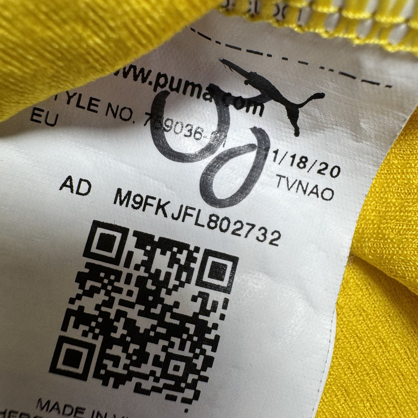 HAALAND 9 Borussia Dortmund 2021/2022 Home Football Shirt XL