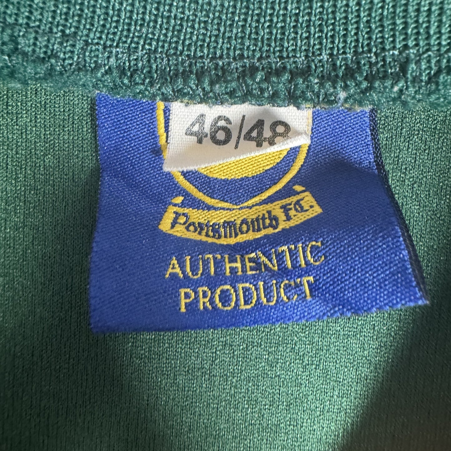Portsmouth 2000/2001/2002 Goalkeeper Football Shirt XL