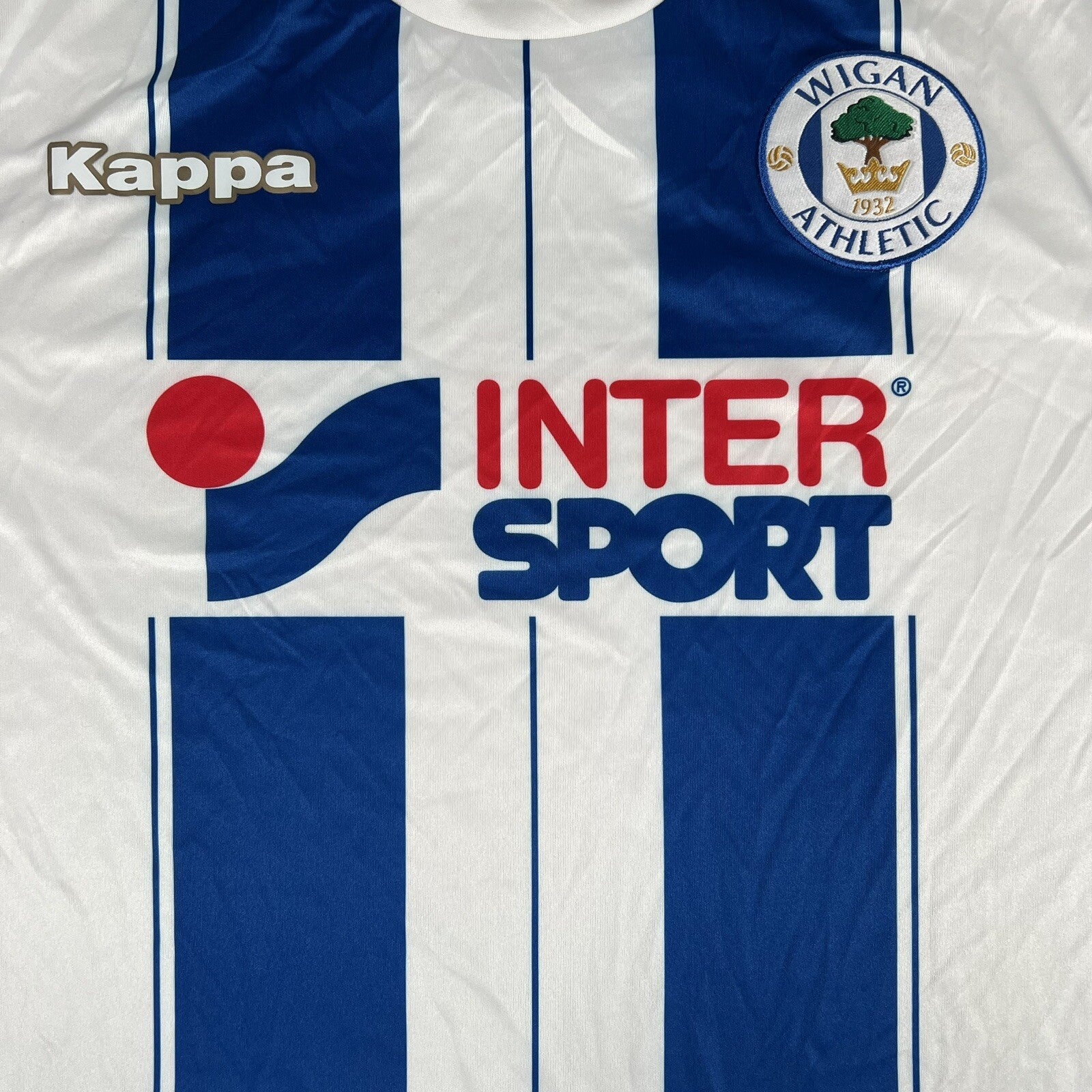 wigan athletic 2017 2018 home football shirt long sleeve xl1