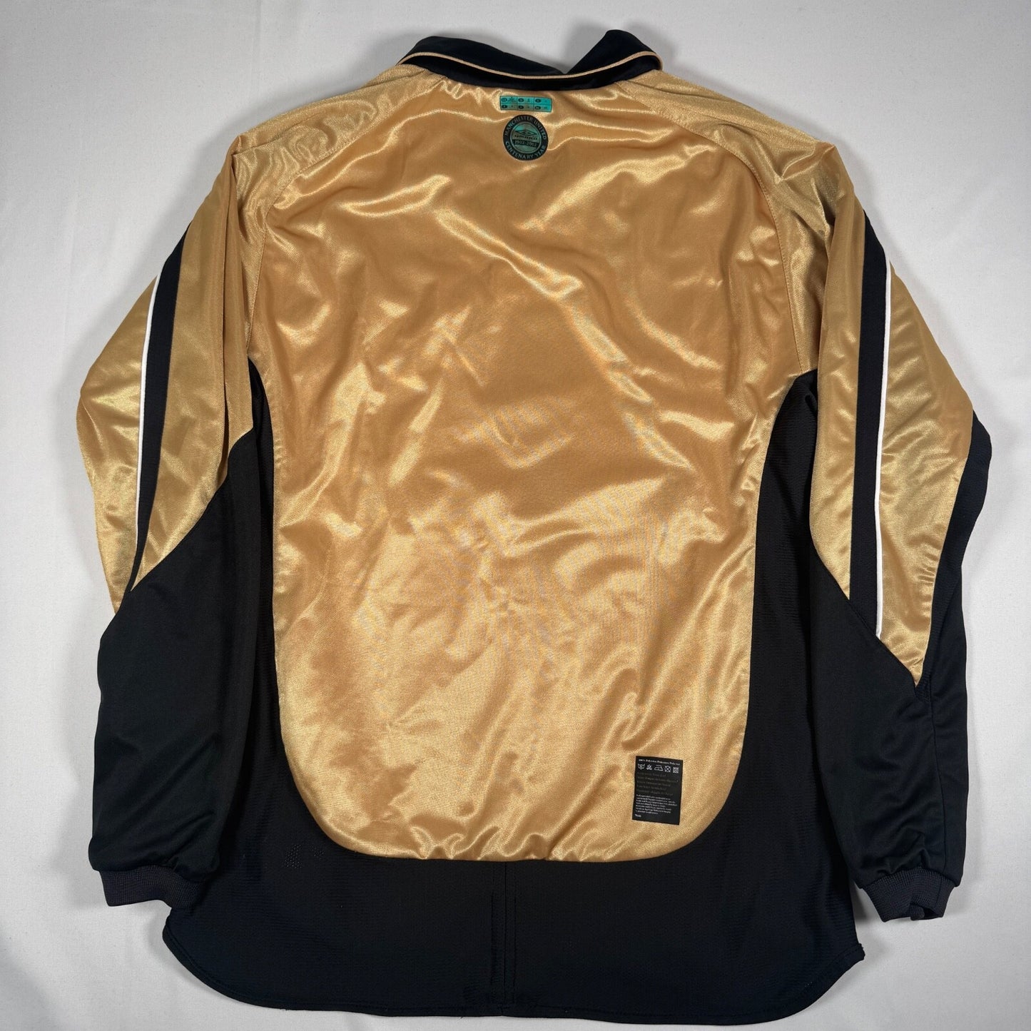 manchester united 2001 2002 away football shirt long sleeve medium10