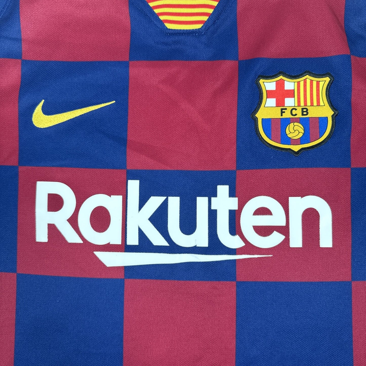 de jong 21 barcelona 2019 2020 home football shirt men s large3