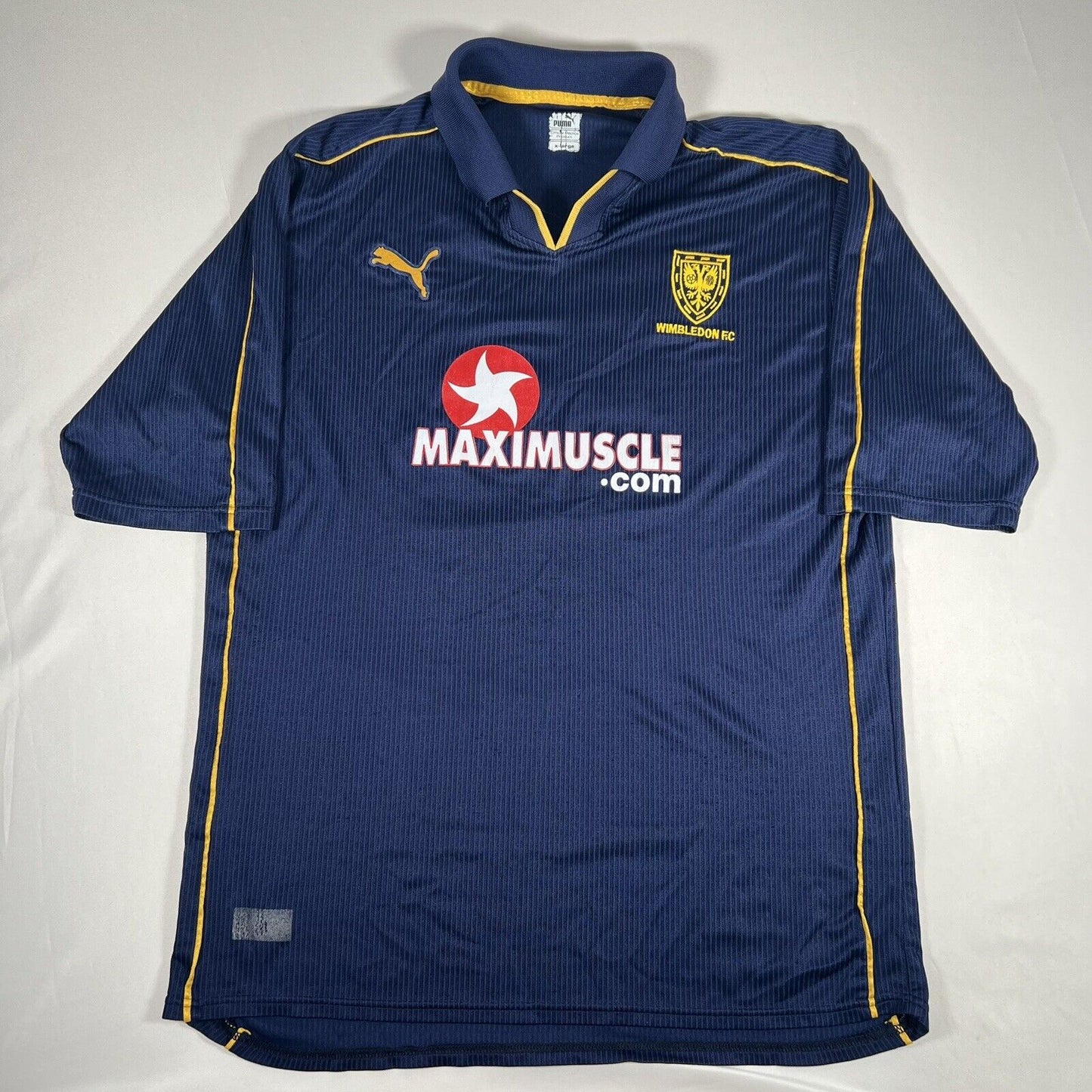 16 wimbledon 2001 2002 home football shirt xl4