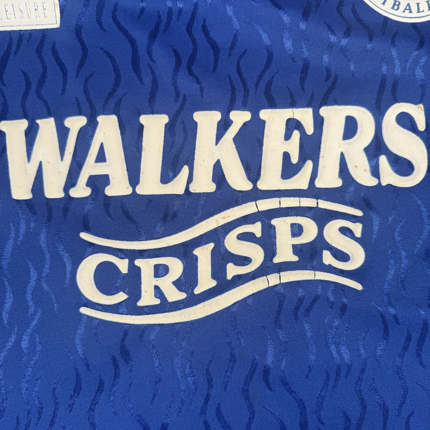 Leicester City 1992/1993/1994 Home Football Shirt  Large