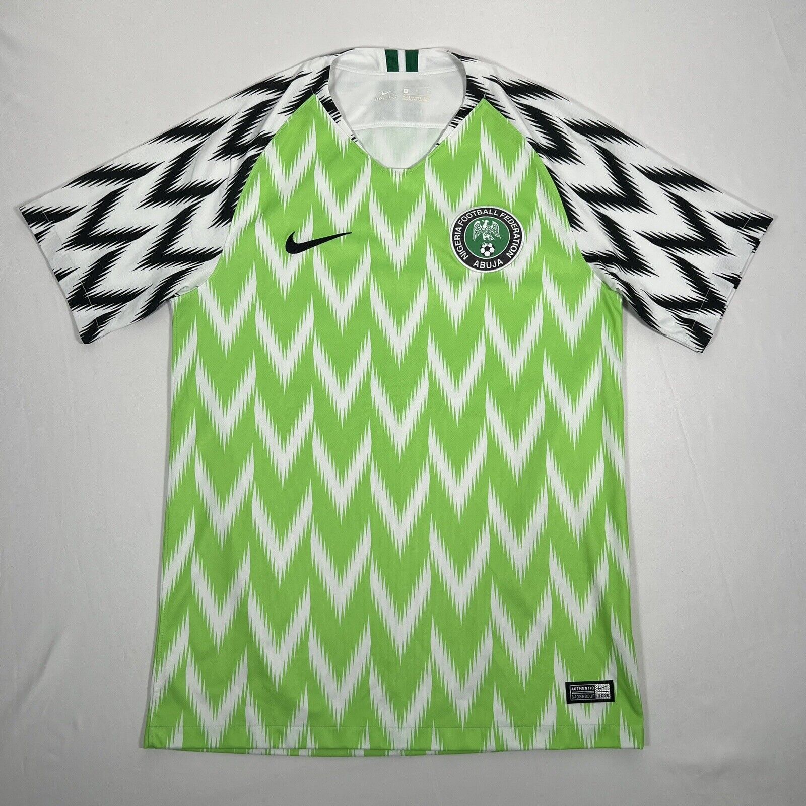nigeria 2018 2019 2020 home football shirt men s small2