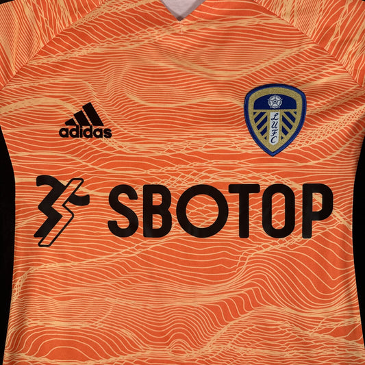 leeds united 2021 2022 goalkeeper football shirt small1