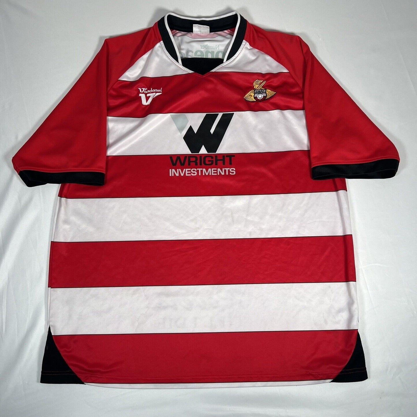 doncaster rovers 2009 2010 home football shirt size men s xxl2