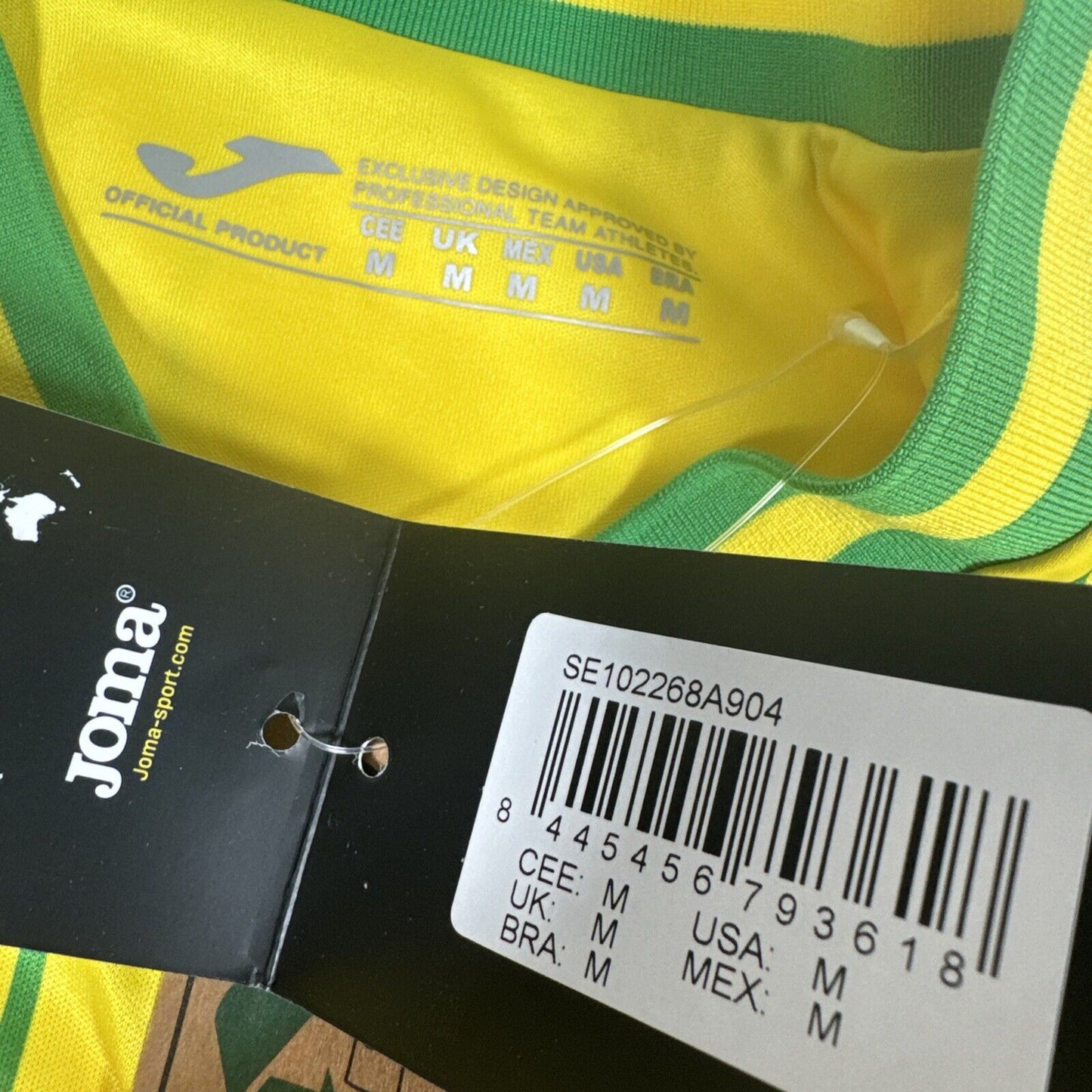 norwich city 2023 2024 home football shirt bnwt medium4