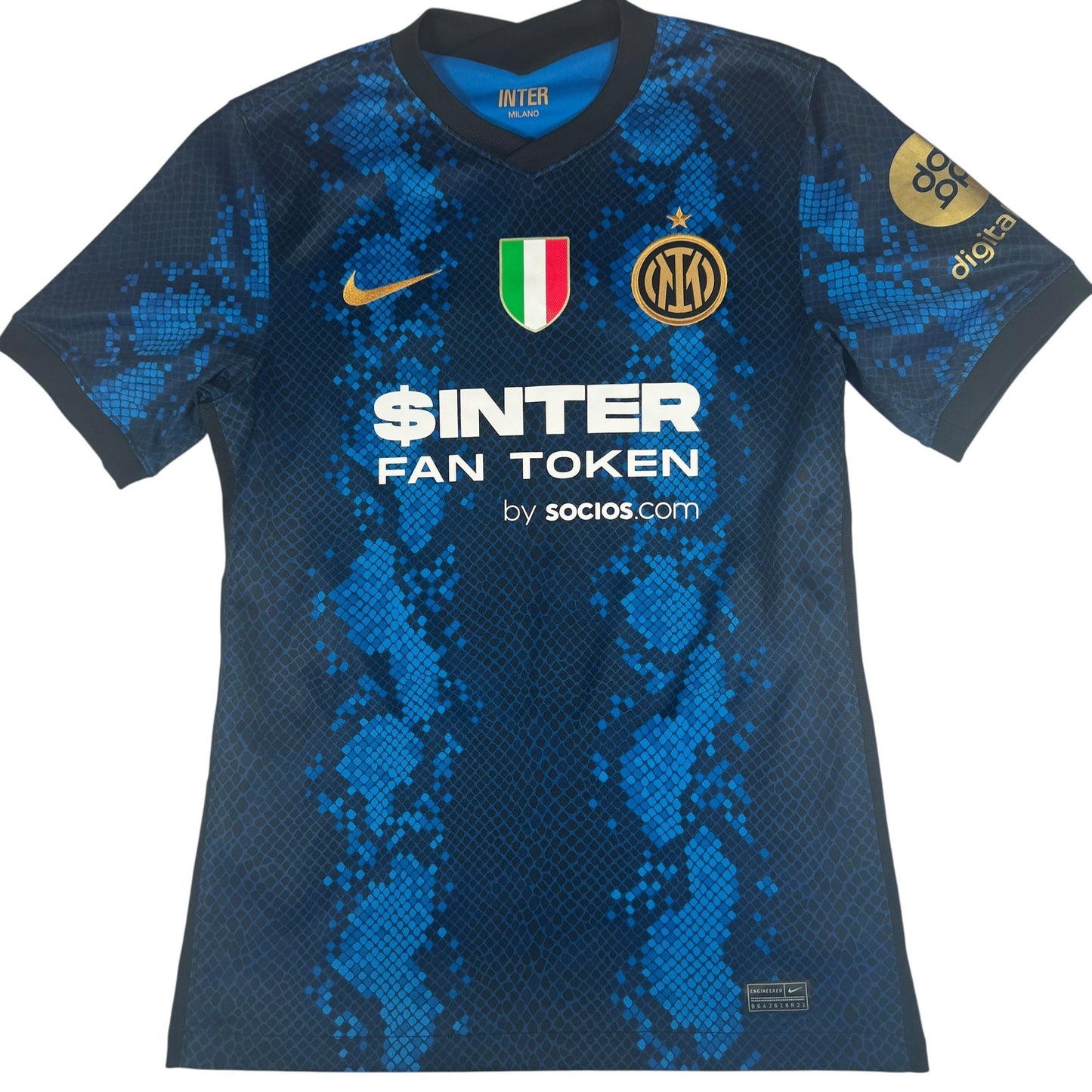 Inter Milan 2021/2022 Home Football Shirt Small