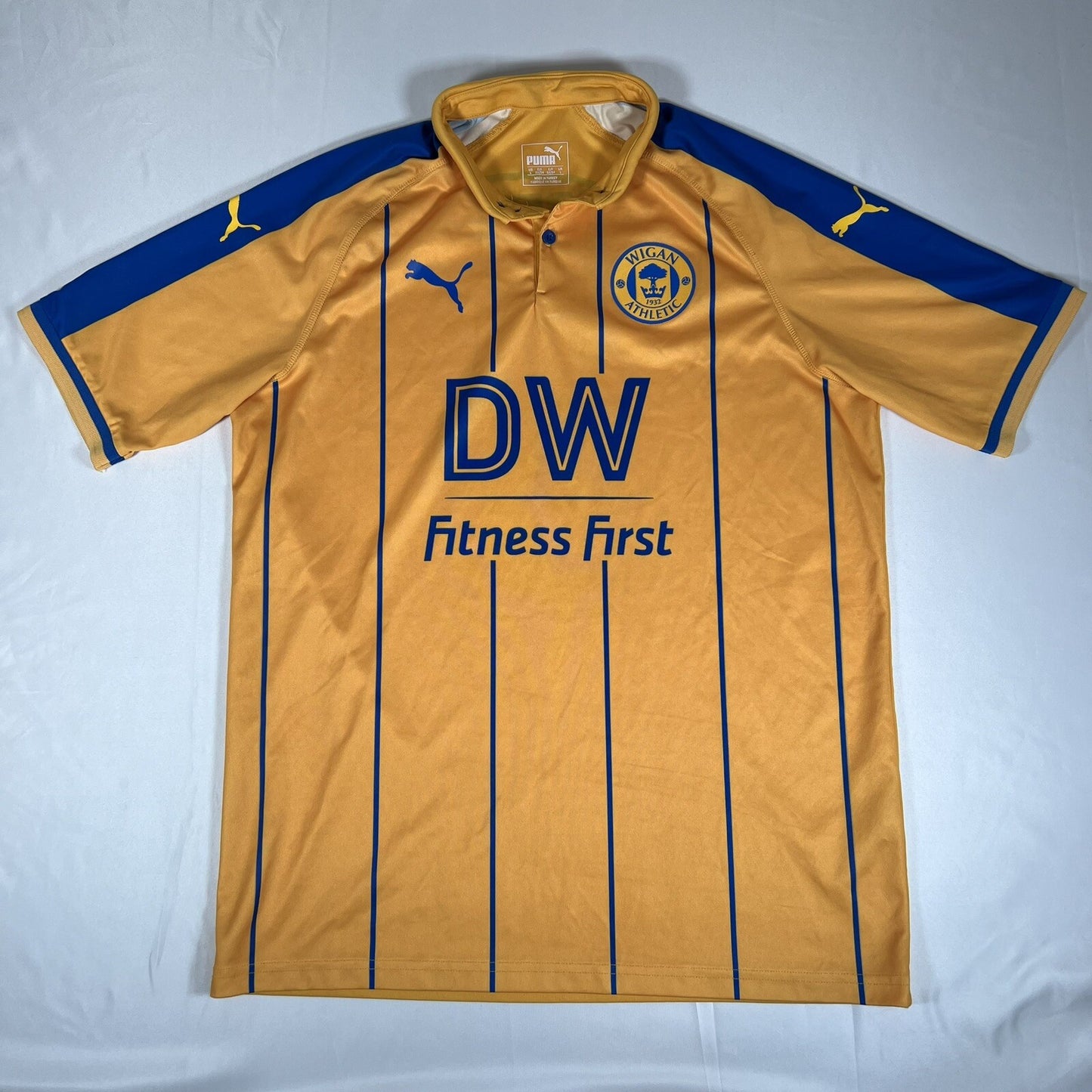 wigan athletic 2018 2019 away football shirt men s large2