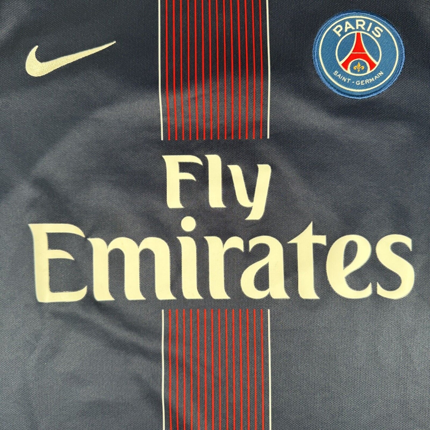 PSG Paris Saint Germain 2016/2017 Home Football Shirt Men’s Medium - Football Shirt Kingdom