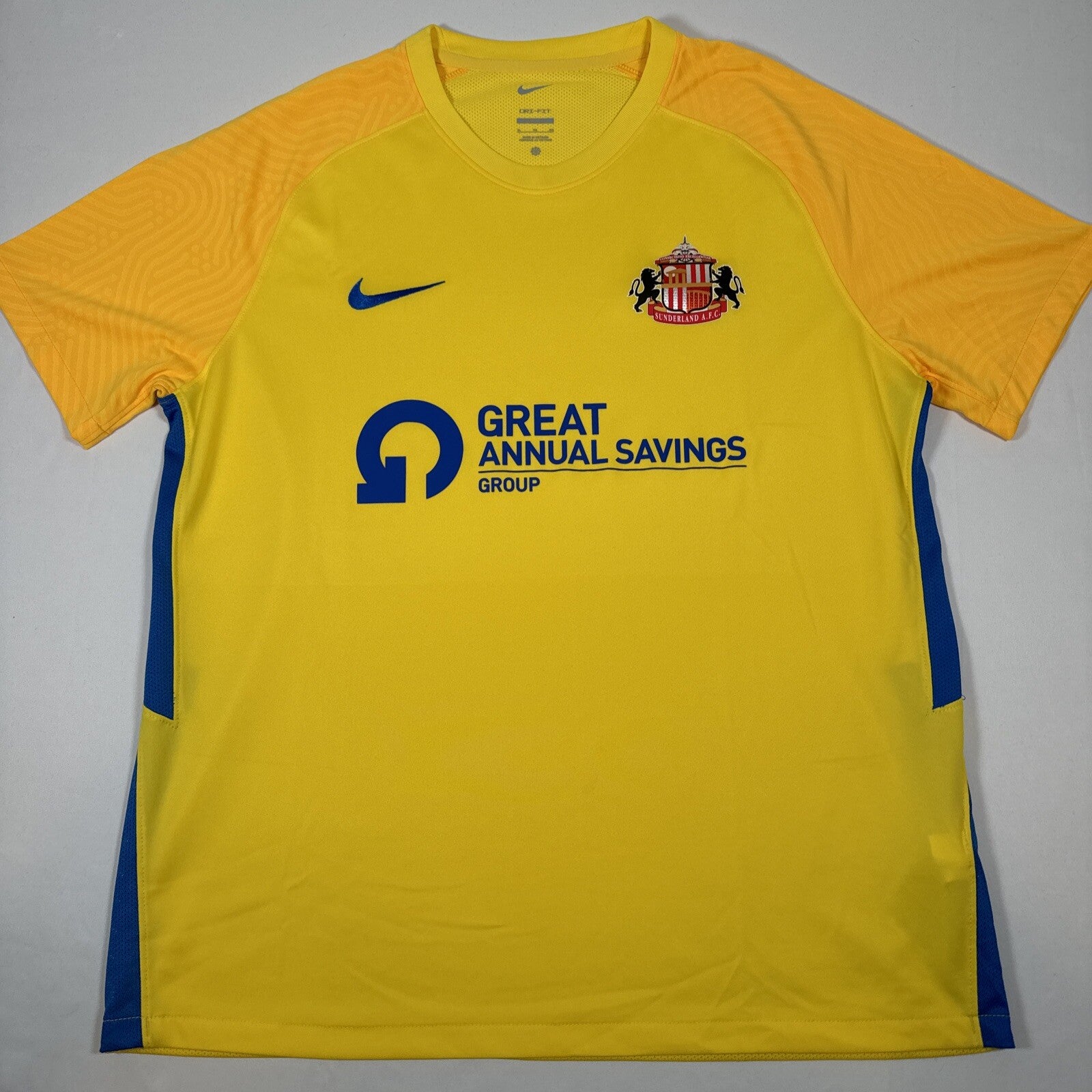 sunderland 2021 2022 away football shirt xl 12