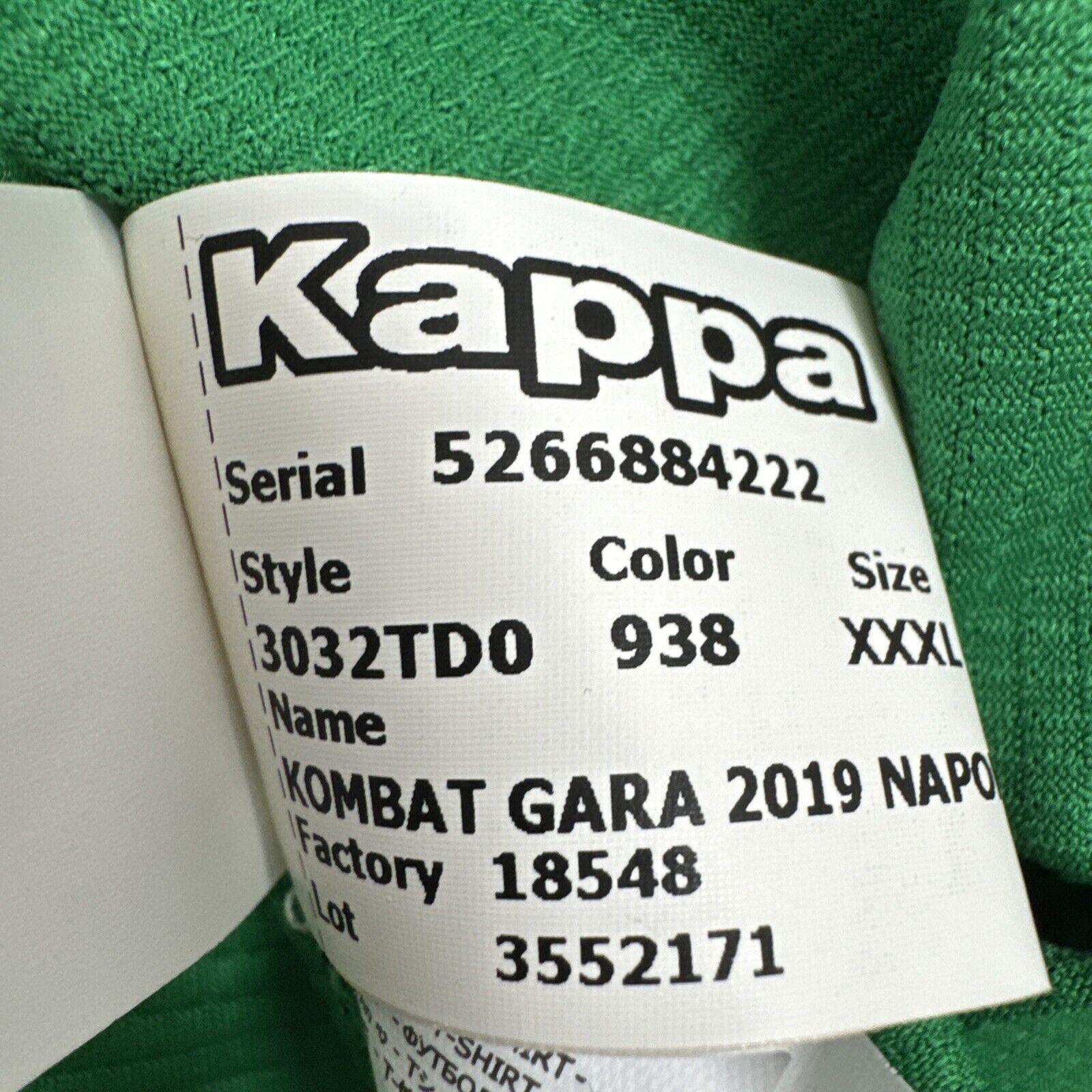 napoli 2018 2019 goalkeeper football shirt player spec 3xl xxxl5