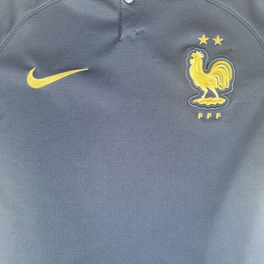 France 2022/2023/2024 Home Football Shirt  Small