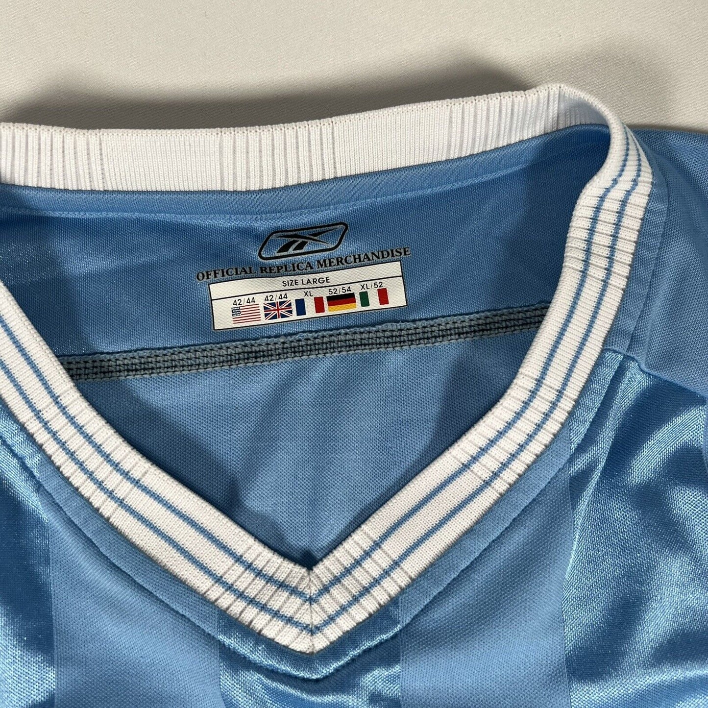 manchester city 2003 2004 home football shirt large4