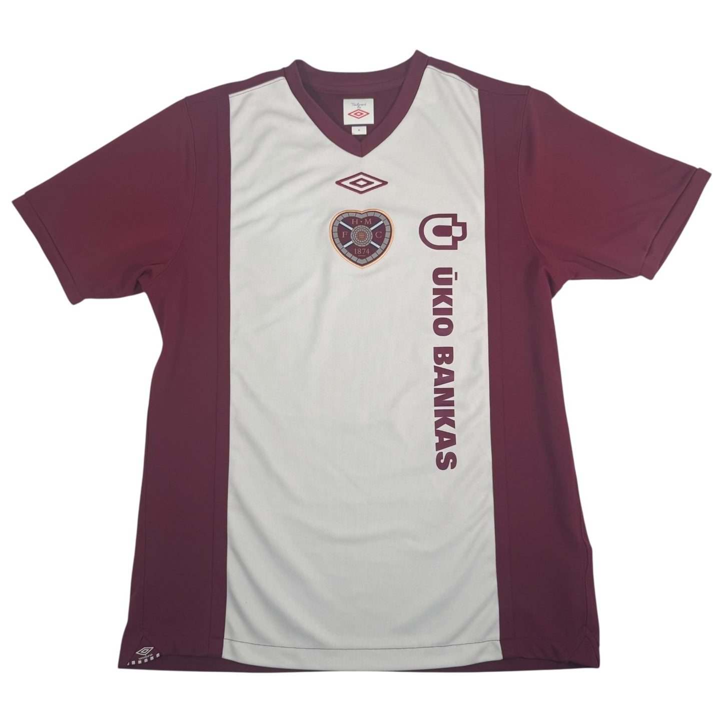 hearts heart of midlothian 2010 2011 home football shirt medium2