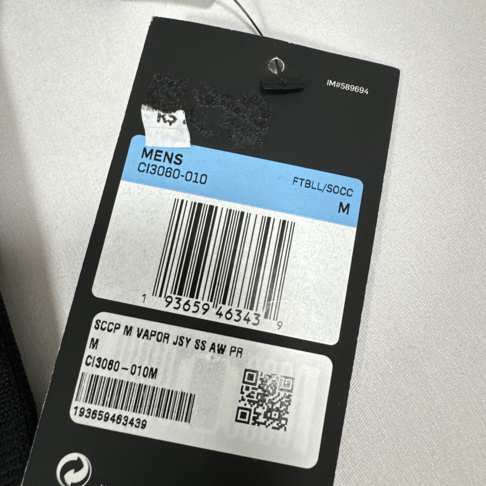 corinthians 2020 2021 away football shirt vaporknit bnwt medium10