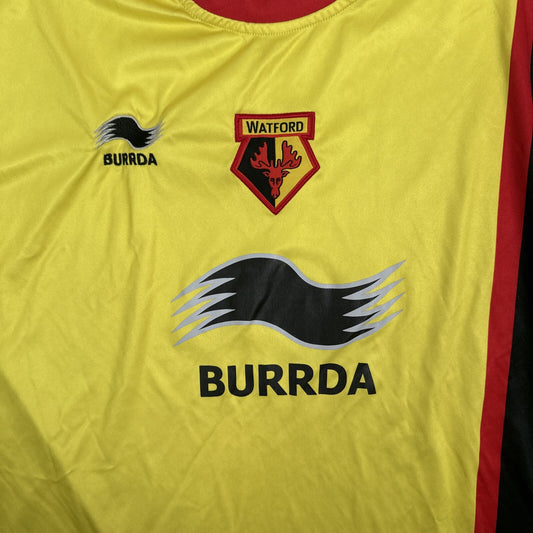 watford 2010 2011 home football shirt men s xl1