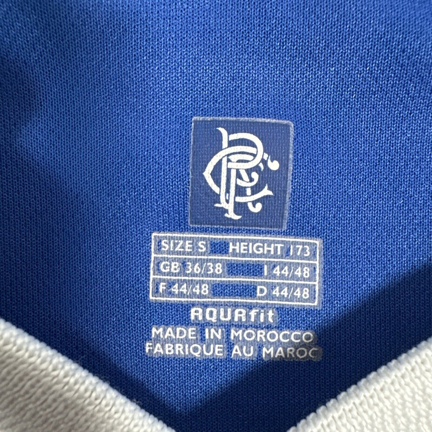 rangers 2002 2003 home football shirt men s small4