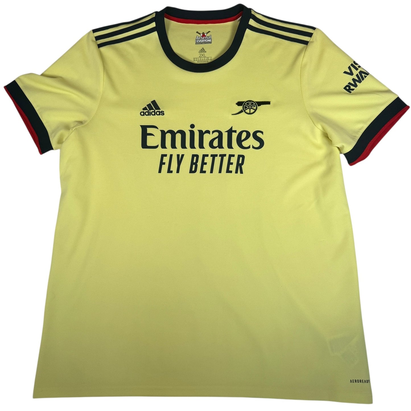 Arsenal 2021/2022 Away Football Shirt XXL 2XL