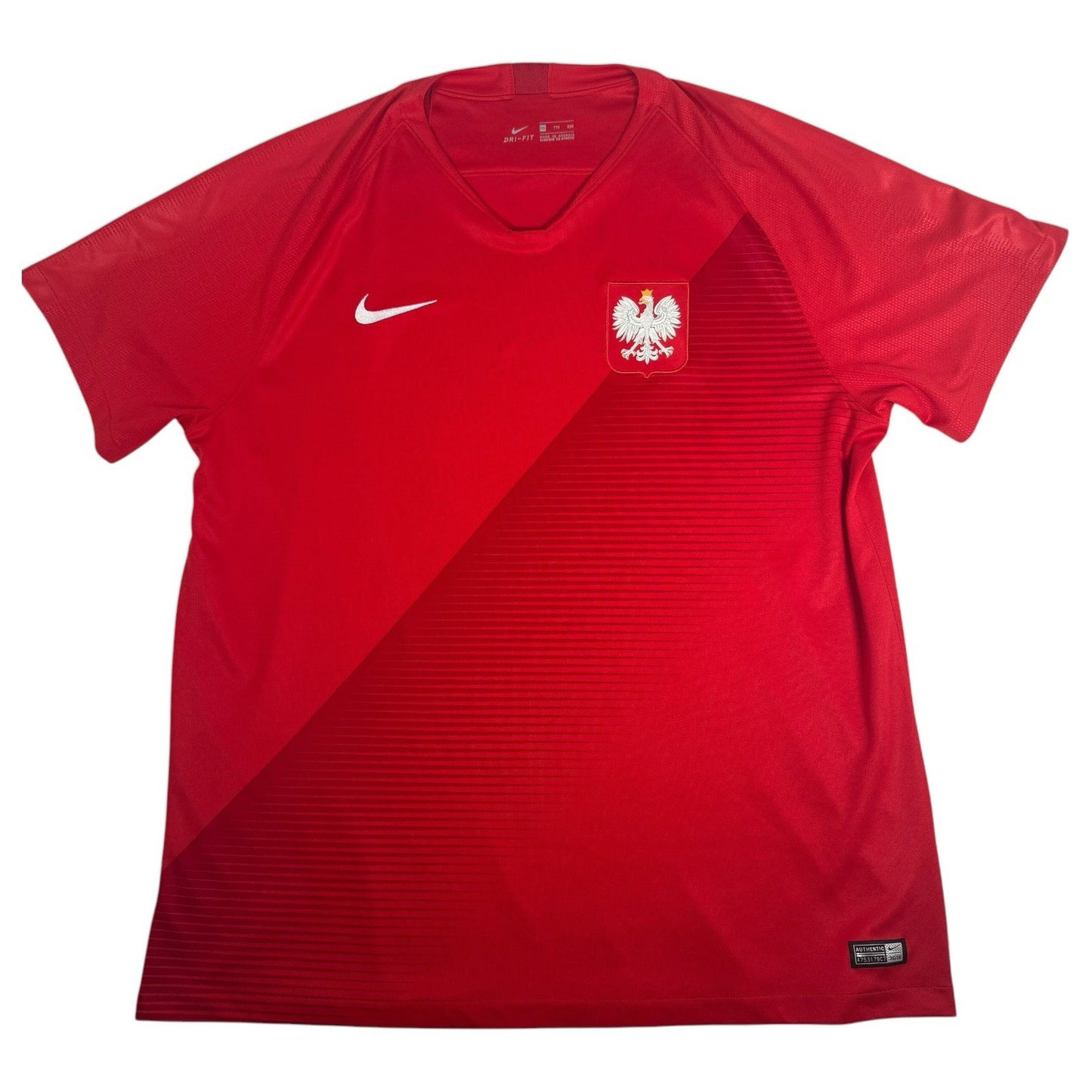 Poland 2018/2019/2020 Away Football Shirt XXL - Football Shirt Kingdom