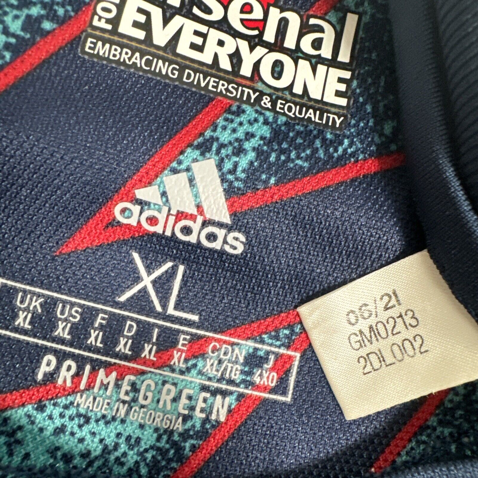 arsenal 2021 2022 third football shirt men xl4