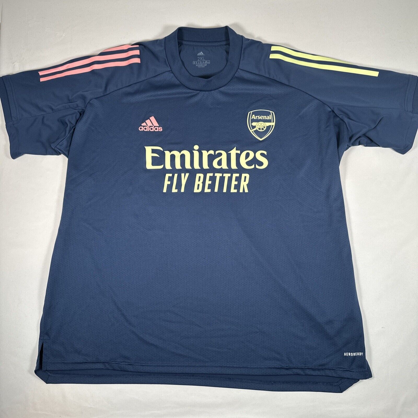arsenal 2020 2021 training football shirt men s 2xl xxl2