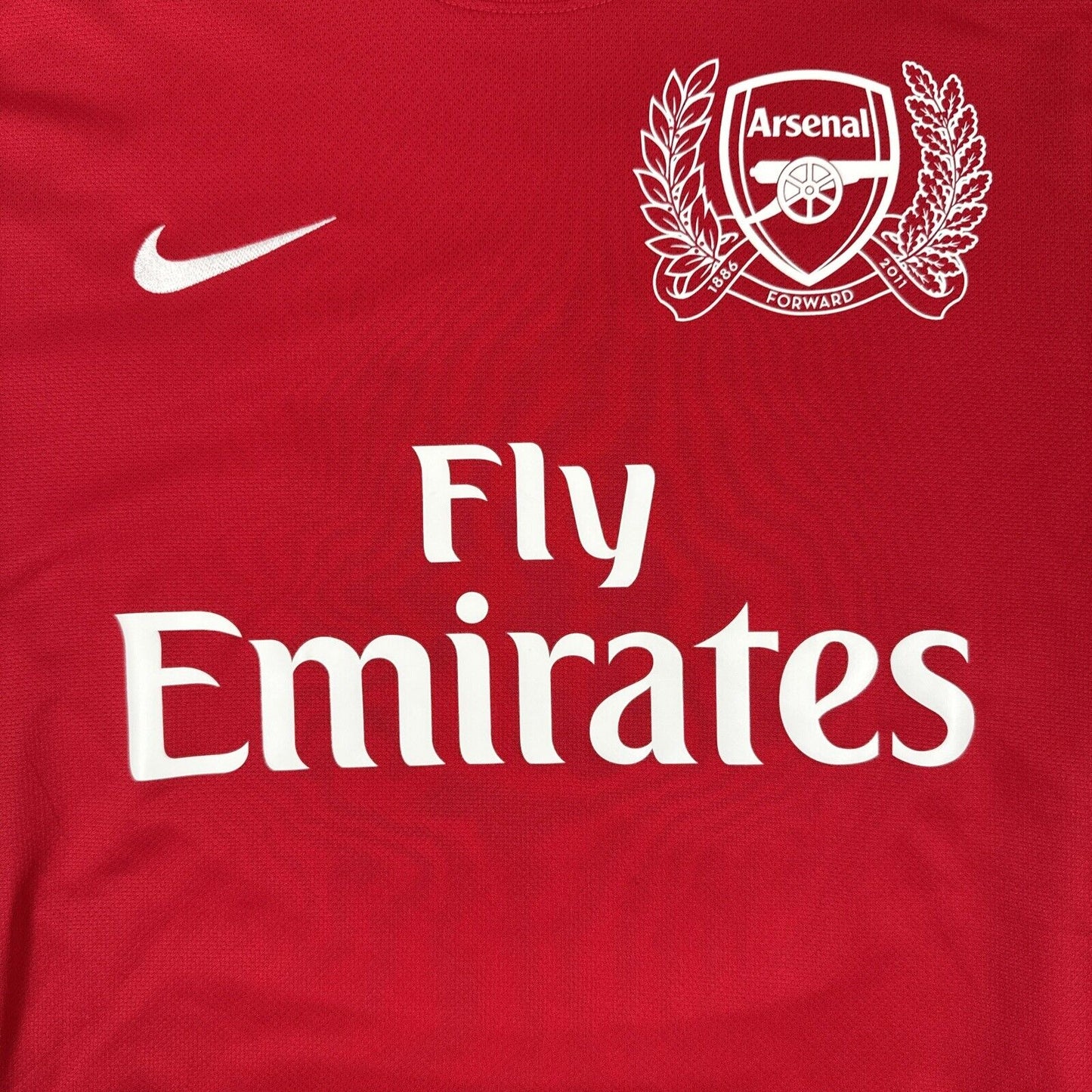 wilshere arsenal 2011 2012 home football shirt long sleeve medium2