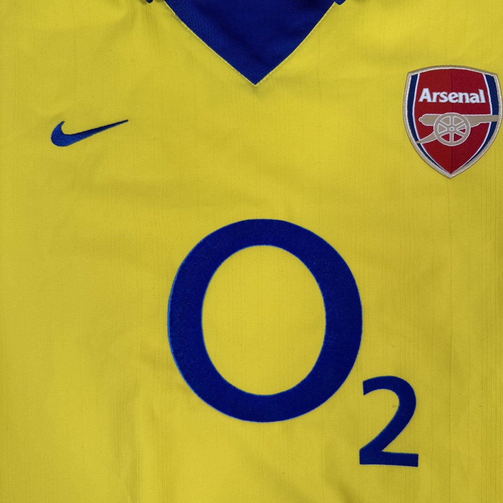 arsenal 2003 2004 2005 away third football shirt long sleeve xl1