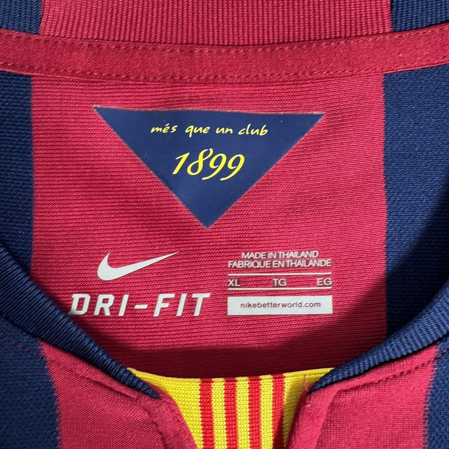 barcelona 2014 2015 home football shirt men s xl5