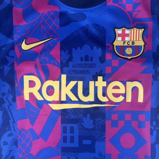 Barcelona 2021/2022 Third Football Shirt  Small