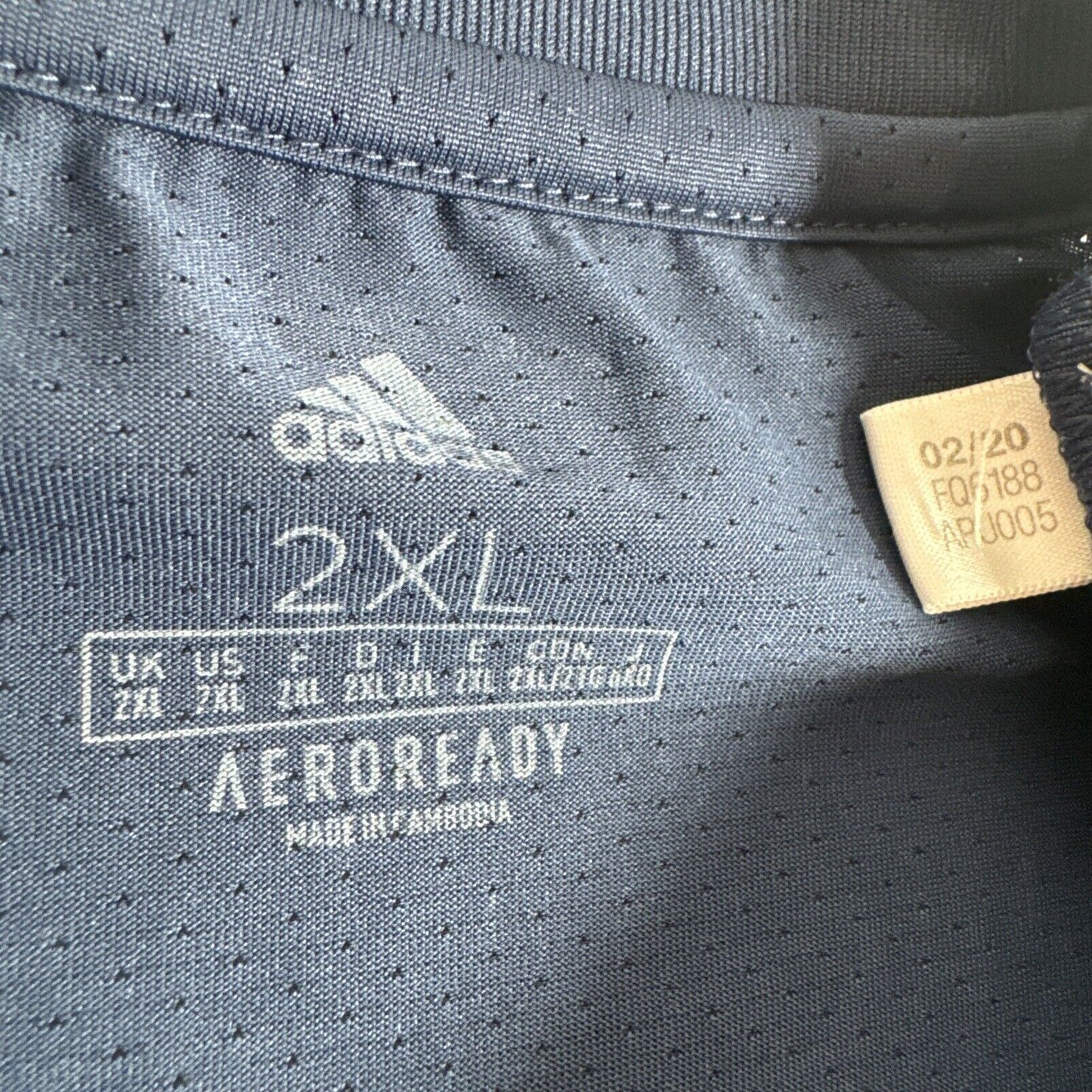 arsenal 2020 2021 training football shirt men s 2xl xxl4