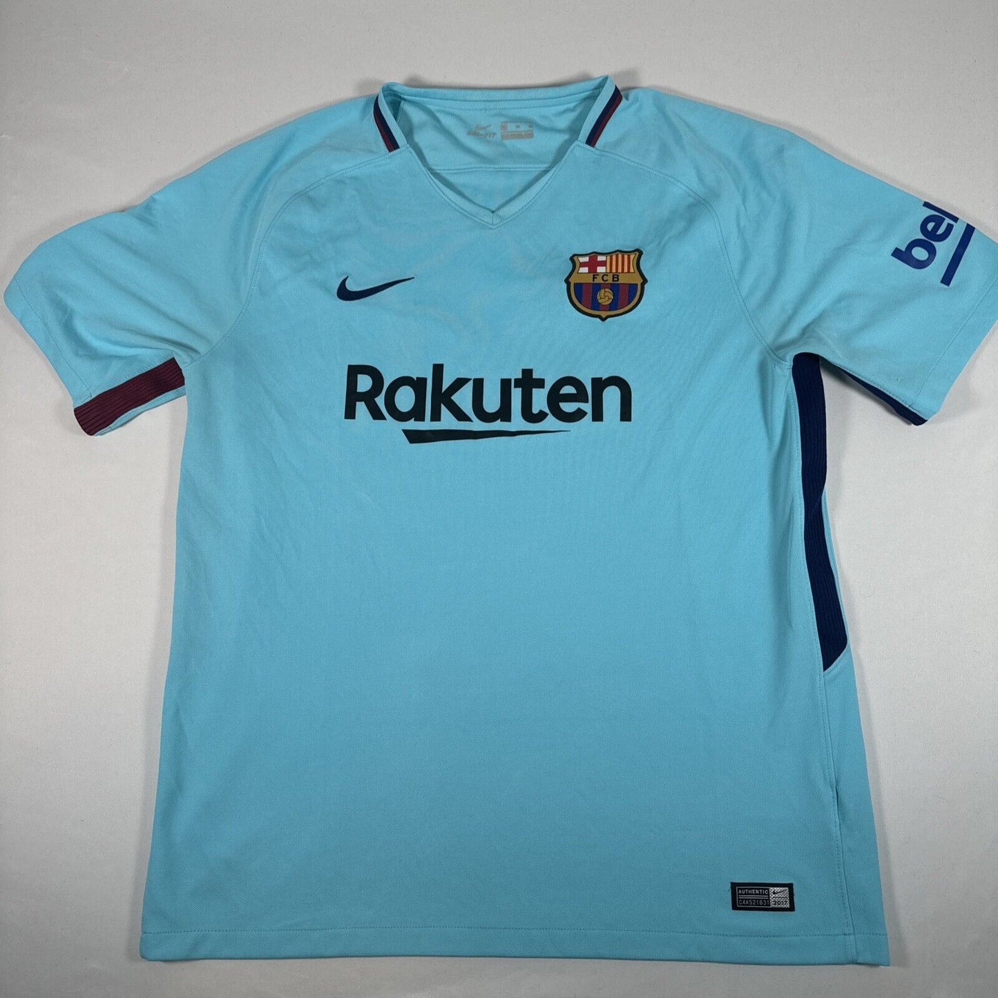 barcelona 2017 2018 away football shirt men s xl2