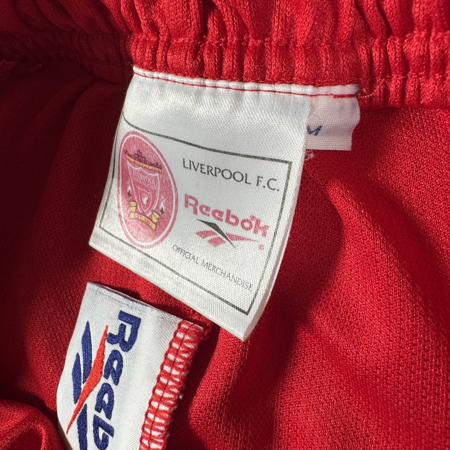 Liverpool 1996/1997/1998 Home Football Shorts Medium