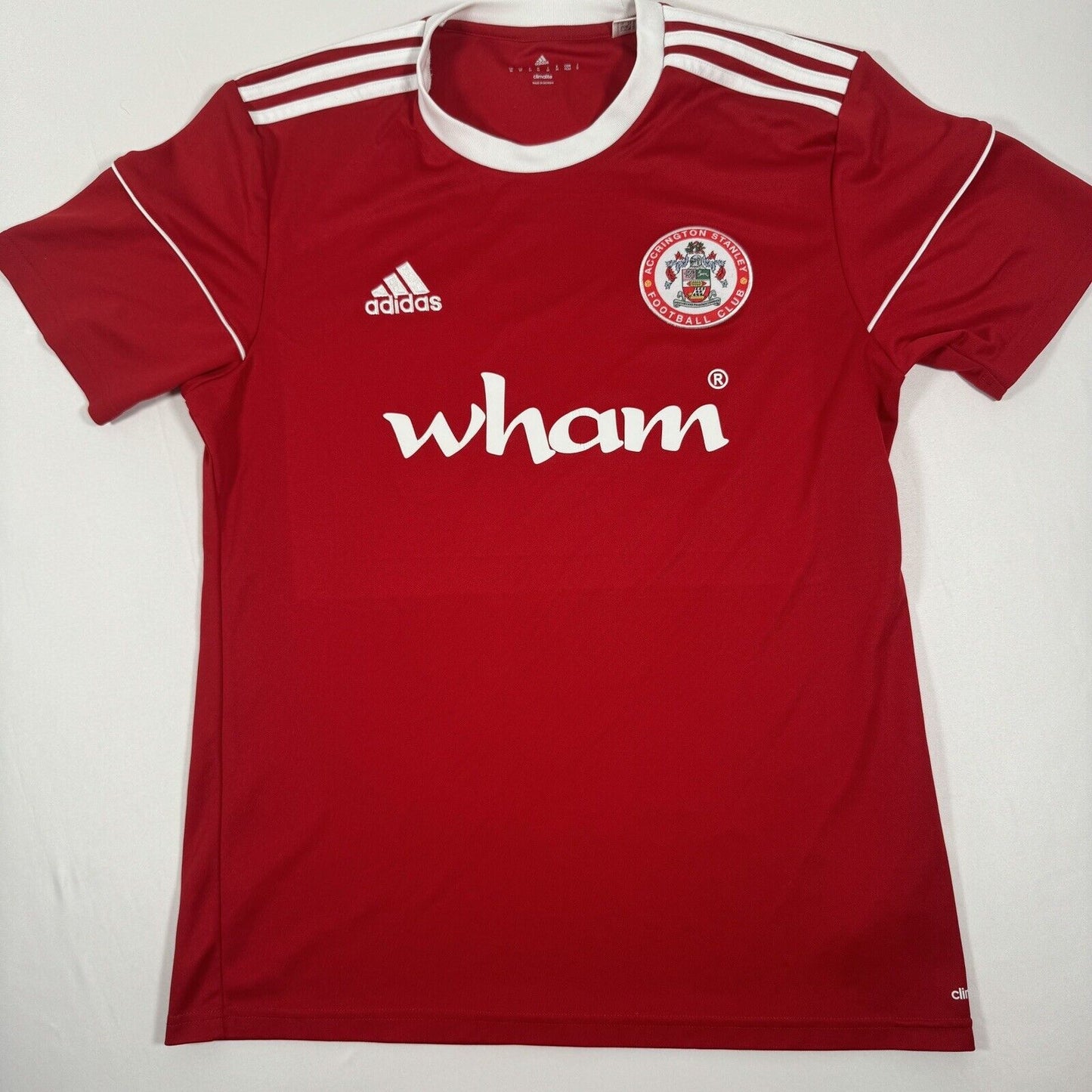 accrington stanley 2017 2018 2019 home football shirt men s medium2