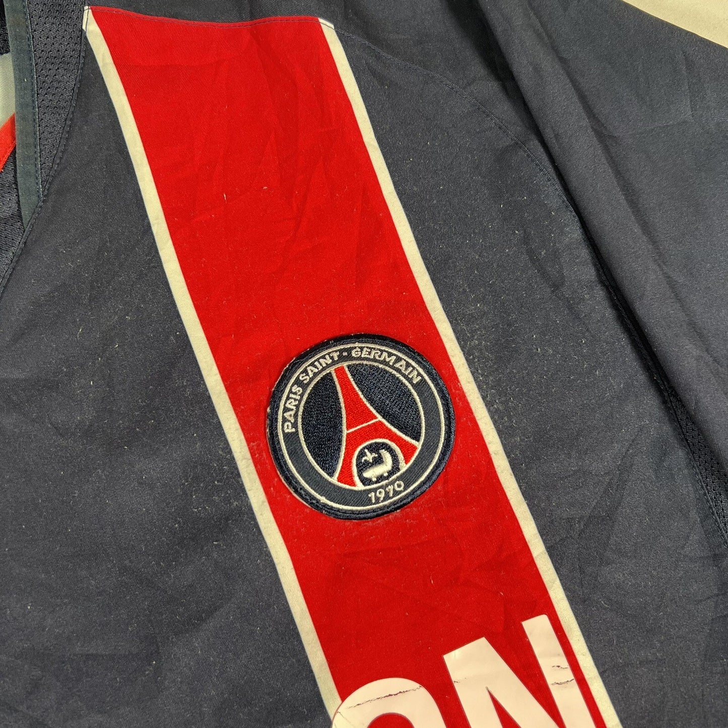 psg paris saint germain 2003 2004 home football shirt medium 16