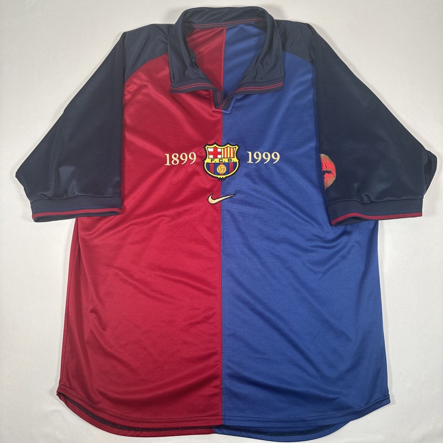 barcelona 1999 2000 home football shirt xl2