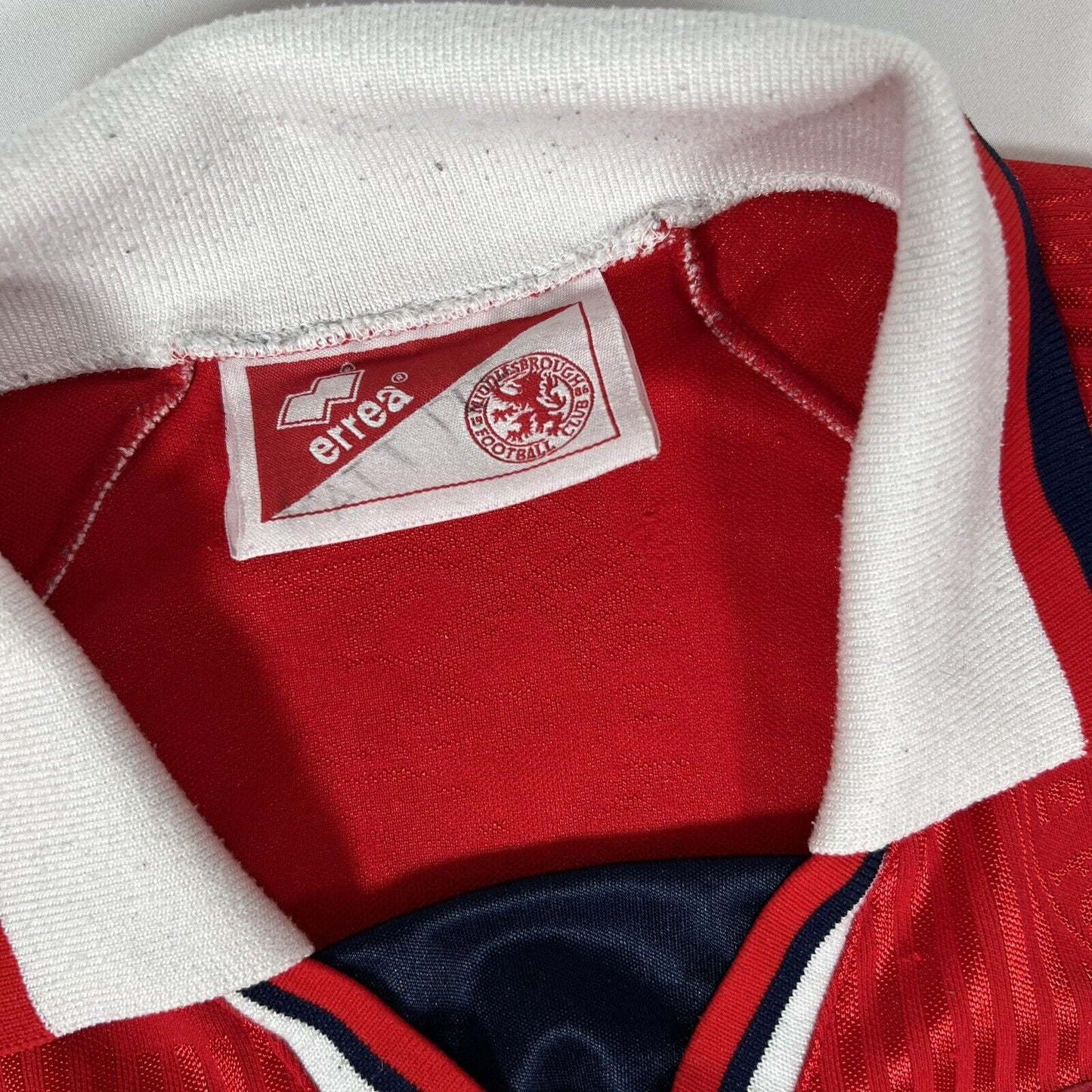 middlesbrough 1995 1996 home football shirt men s small 24