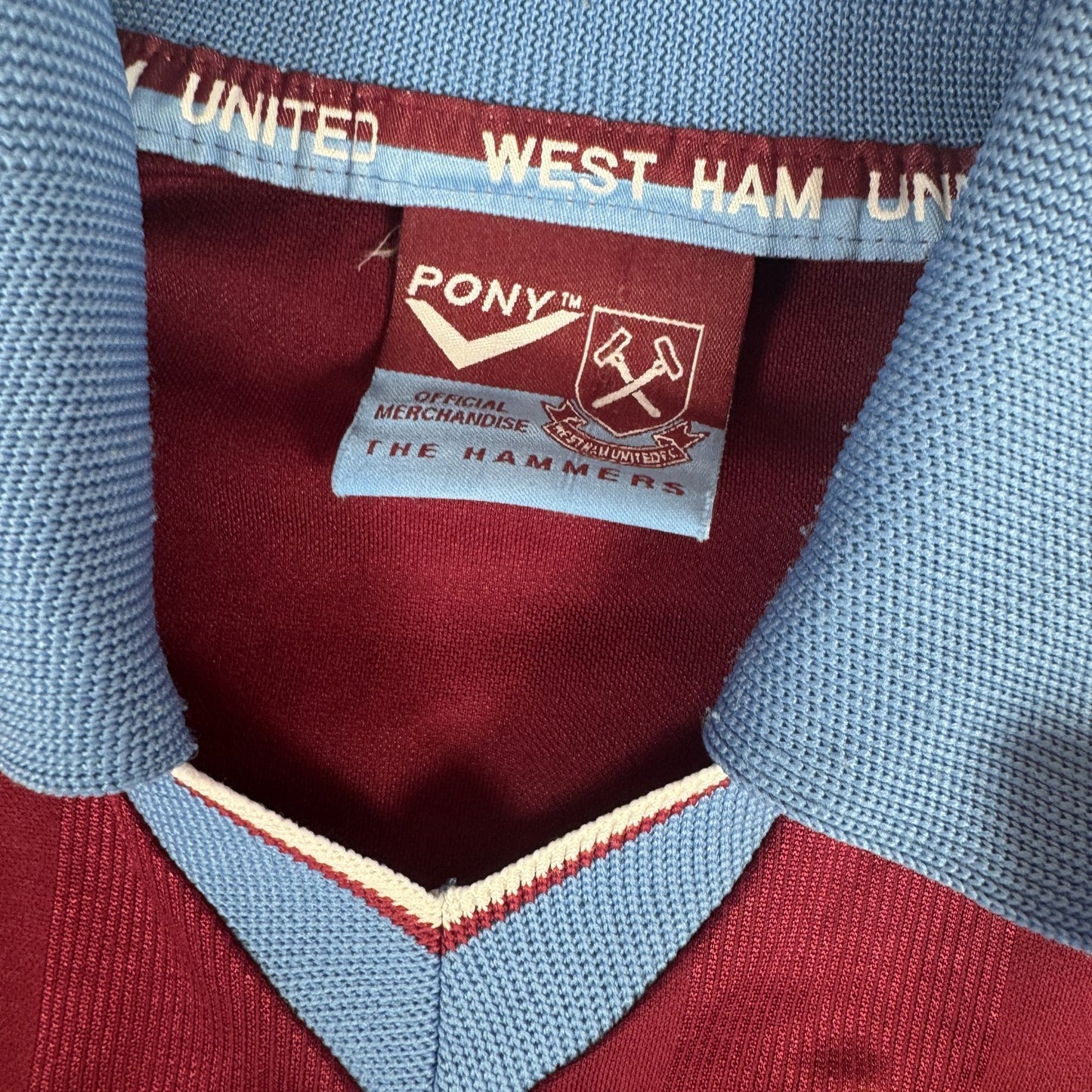 West Ham United 1997/1998 Home Football Shirt XL