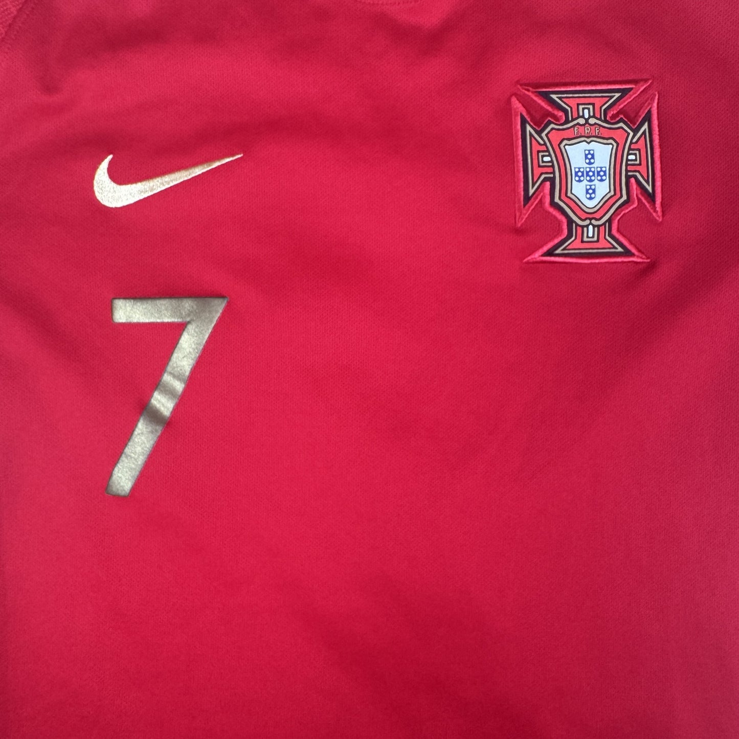 RONALDO 7 Portugal 2018/2019/2020 Home Football Shirt Medium