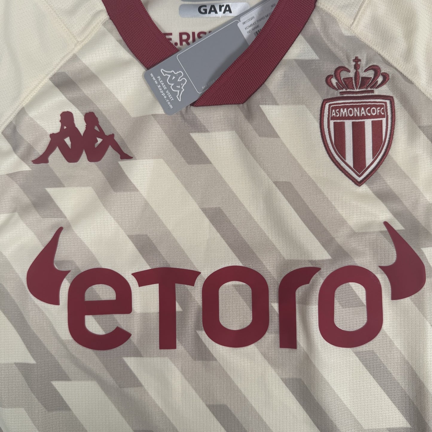 as monaco 2021 2022 third football shirt medium bnwt1