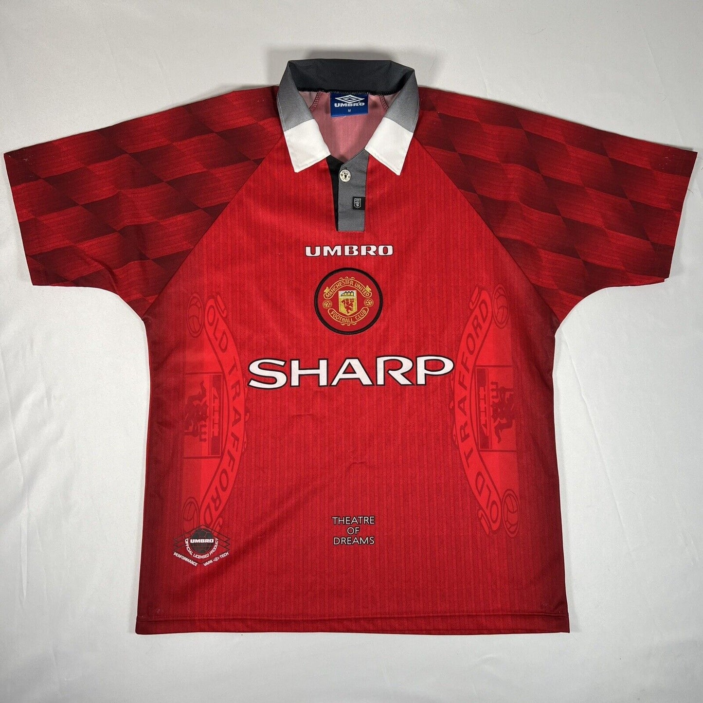 manchester united 1996 1997 1998 home football shirt medium2
