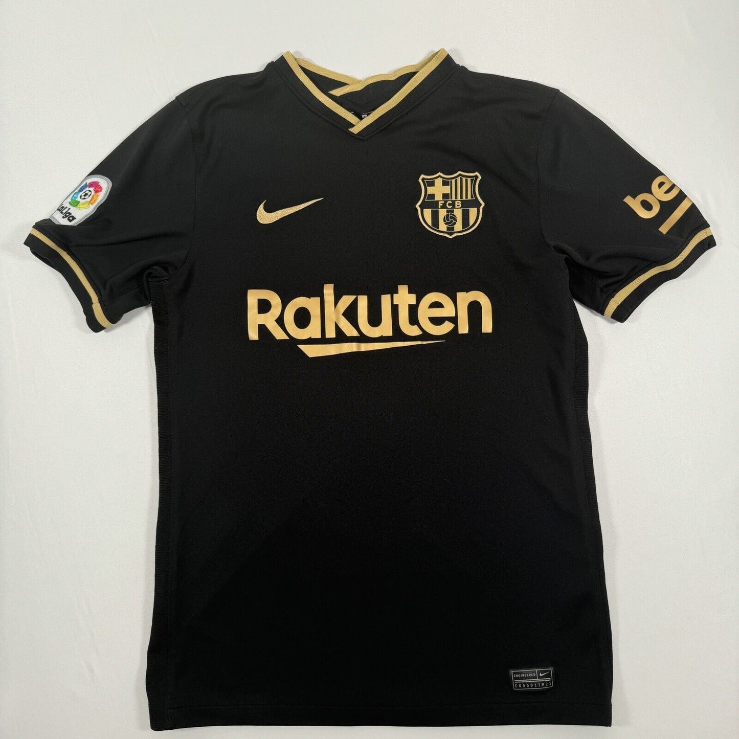 barcelona 2020 2021 away football shirt men s small 22