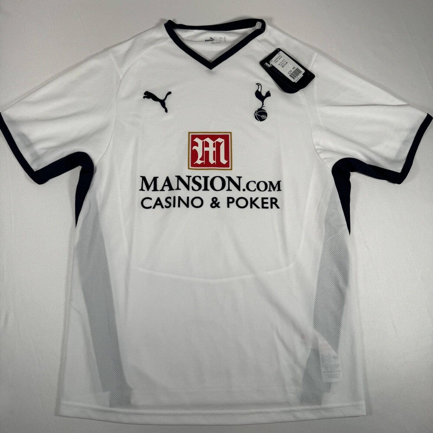 tottenham hotspur 2008 2009 home football shirt medium bnwt2
